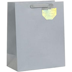 Large Gift Bag for Him/Her/Friend Silver Design