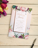 Artistic Flowers and Butterflies Mother's Day Card