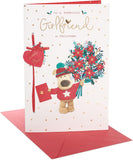 Boofle Christmas Card for Girlfriend - Cute Design