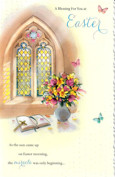 A Blessing For You At Easter, Stunning Religious Easter Card