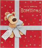 Boofle Dad Collecting Tree Christmas Card
