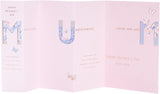 UK Greetings Mother's Day Card for Mum - Beautiful Fold Out Design