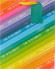 Rainbow Colourful Large Gift Bag