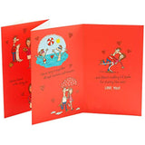 One I Love Funny Valentines Day Card For Him/Her With Envelope - Humorous Design