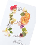 Into The Meadow Female Birthday Card