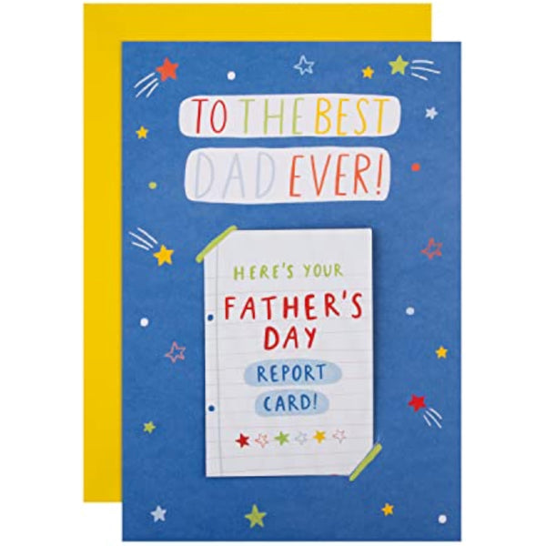 Hallmark Father's Day Card for Dad - Contemporary Keepsake Activity Design