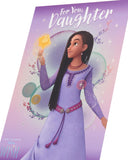 UK Greetings Disney Wish Birthday Card for Daughter - Asha Design