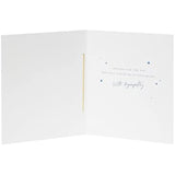 Another Star Brightens The Sky Gold Foil Sympathy Card