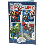 Marvel Avengers Assemble Birthday Card