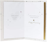 Beautiful Design Husband Anniversary Card With Sentimental Message