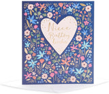 UK Greetings Birthday Card for Niece - Bright Floral Design