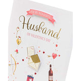 Husband Valentines Day Card With Envelope - Thoughtful Design