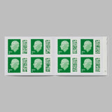 Royal Mail 2nd Class Stamp Book – Pack of 8 Self-Adhesive Stamps for UK Standard Mail