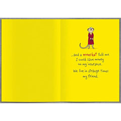 UKG Open Birthday Card - A Little Birdie Told Me... - Humour Funny - For Him/Her