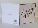 So Proud of You Congratulations Greeting Card