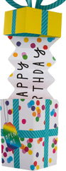 3D Pop-Up Gift Box Design Birthday Card