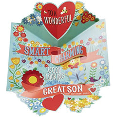 UK Greetings Birthday Card for Son - Funny Design