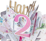 Happy 21st Birthday Pop-Up Greeting Card