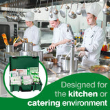 Safety First Aid Group K3170SM Economy Catering Kitchen First Aid Kit – Small, Fully Stocked for 1–10 Persons