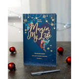UK Greetings Christmas Card for the Special Man in My Life - Gold Lettering Design,Multi,165 mm x 254 mm