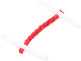 5 Star Office Treasury Tags 25mm Red Plastic Ended Pack of 100