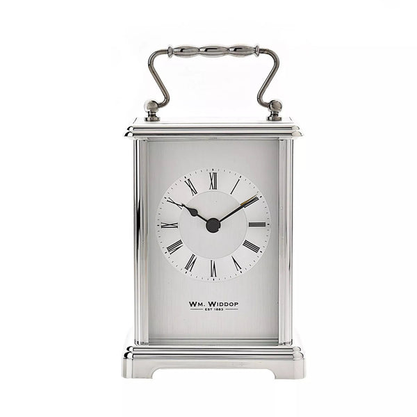 Silver Colour Carriage Clock