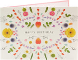 Nature Mandela Design Birthday Card