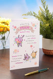 UK Greetings Mother's Day Card for Mum - Cute Poem Design