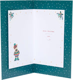 Boofle To A Brilliant Best Dad Cute Christmas Greeting Card