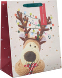 Boofle Large Gift Bags for Him/Her/Friend - For Christmas - Cute Design