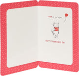 Disney Winnie The Pooh One I Love Valentines Day Card