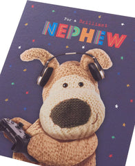 Boofle | Birthday Card for Nephew | Happy Birthday Gifts | Him, Boys, Men | Cute Design | With Envelope | 165 x 190 mm
