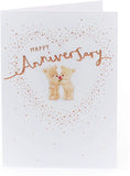 Wedding Anniversary Cute Teddies Card