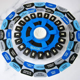 USAOPOLY TAPPLE Word Game | Fast-Paced Family Board Game | Choose a Category & Race Against The Timer to be The Last Player | Learning Game Great for All Ages, Black