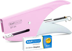 Rapesco SP-64 Stapling Plier (64-6/4mm & 21/4mm) - Candy Pink