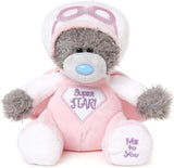 Tatty Teddy Bear Pink Super Star Superhero