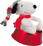 Snoopy Christmas Tree Topper – Festive Red & White Peanuts Design