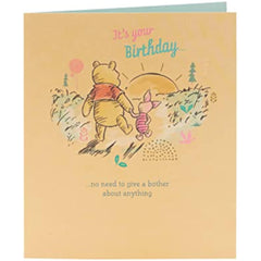 Disney Winnie Winnie The Pooh Friend Birthday Card
