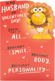 UK Greetings Valentine's Day Card For Husband - Funny Design