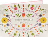 Nature Mandela Design Birthday Card