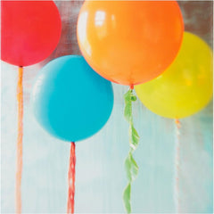 Balloons Design Blank Birthday Card