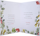 Hallmark Boxed Christmas Card for Someone Special - Classic Seasonal Foliage Design