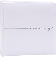Kenro Fleur White Traditional Wedding Photo Album – 23 x 24 cm Pages