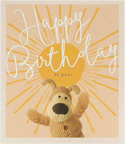 Sunshine Boofle Design Birthday Card