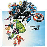 Marvel Avengers Dad Birthday Card
