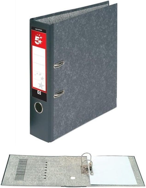 5 Star Office Lever Arch File A4 Cloud Cover (Pack 10)