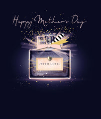 Indigo Blue Perfume With Love Mothers Day Card