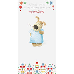 Get Well Soon After Your Operation Boofle Card