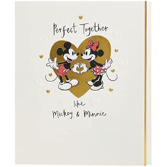 Disney Mickey & Minnie Mouse Design Anniversary Card