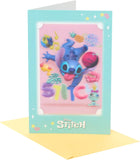 Disney Lilo & Stitch 3D Birthday Card for Her – Keepsake Design